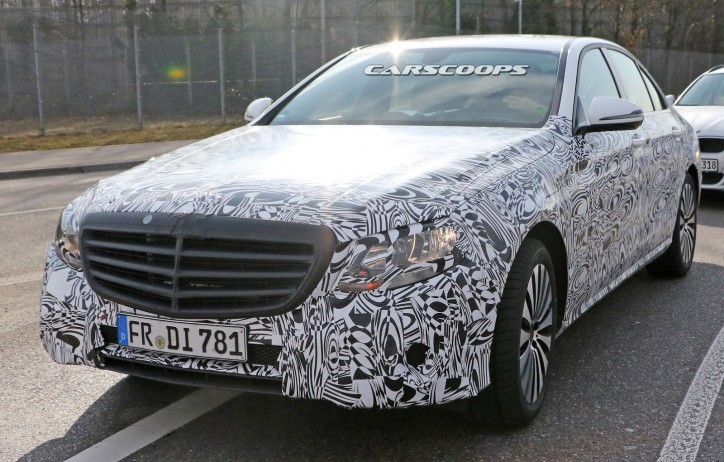 New Spy Shots of the 2017 Mercedes-Benz E-Class Surface