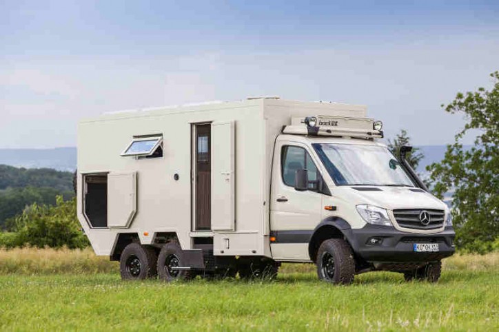 Check Out the Bocklet Dakar 750 Based on the Mercedes Sprinter