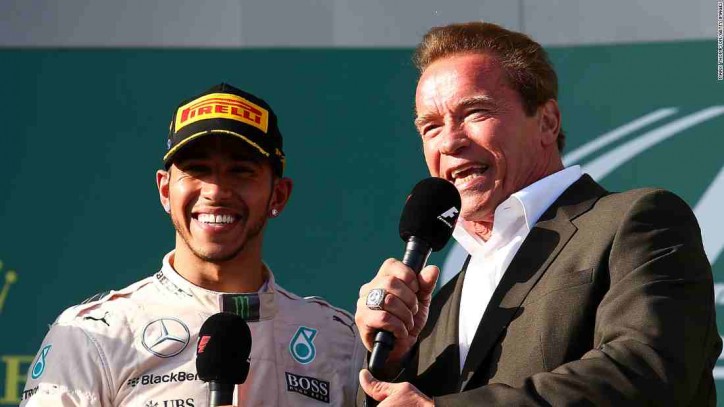 lewis hamilton and arnold