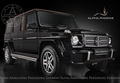 Mercedes-Benz G63 AMG-Based Phoenix Of Alpha Armouring