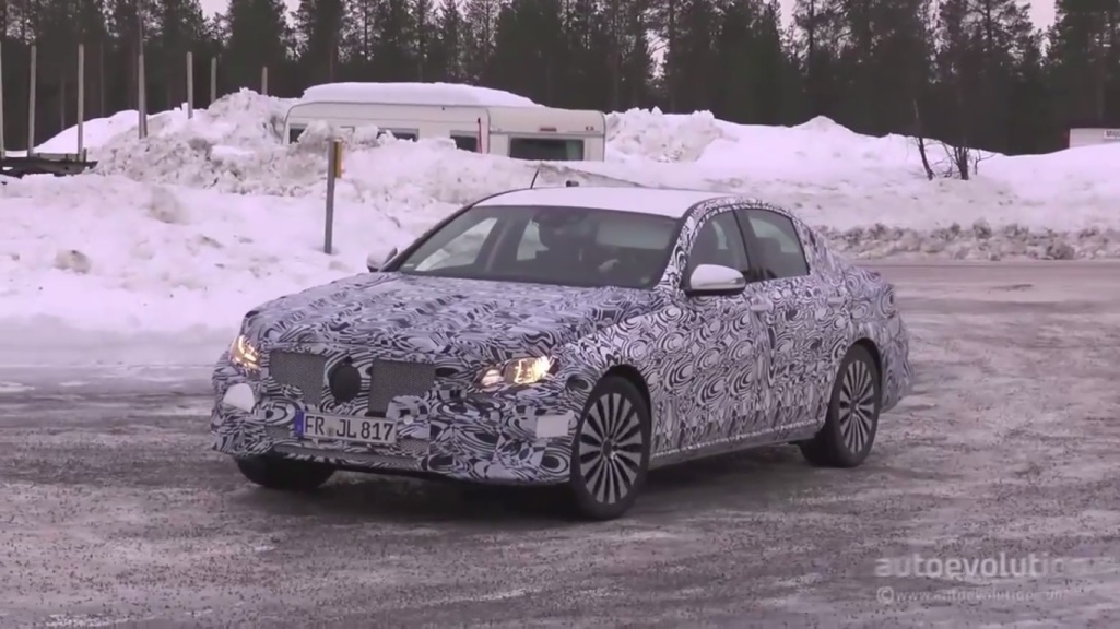Video Shows 2017 Mercedes-Benz E-Class Being Tested