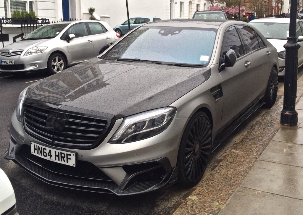 Mansory-Tuned Mercedes-Benz S63 AMG Seen In London