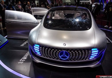 Mercedes-Benz F015 Luxury In Motion Seen At The Shanghai Motor Show