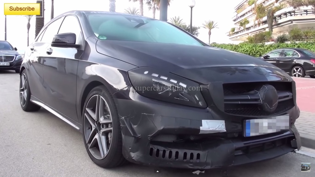 Video Shows New Mercedes-Benz A45 AMG S In Spain