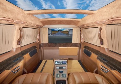 Redline Engineering Enhances The Interior Of The 2015 Mercedes-Benz V-Class