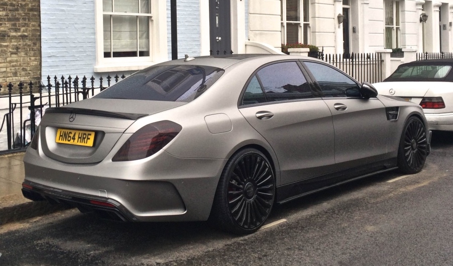 MansoryTuned MercedesBenz S63 AMG Seen In London