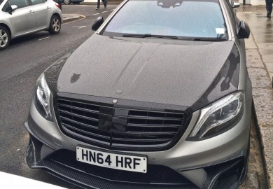 Mansory-Tuned Mercedes-Benz S63 AMG Seen In London
