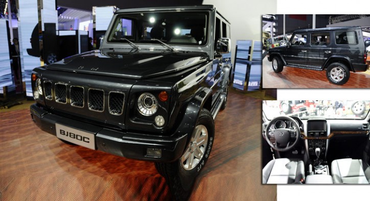 BAIC BJ80C Based on Mercedes G-Class