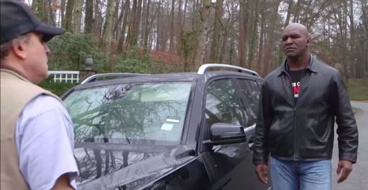 Keep Away from Evander Holyfield’s Mercedes-Benz GLK