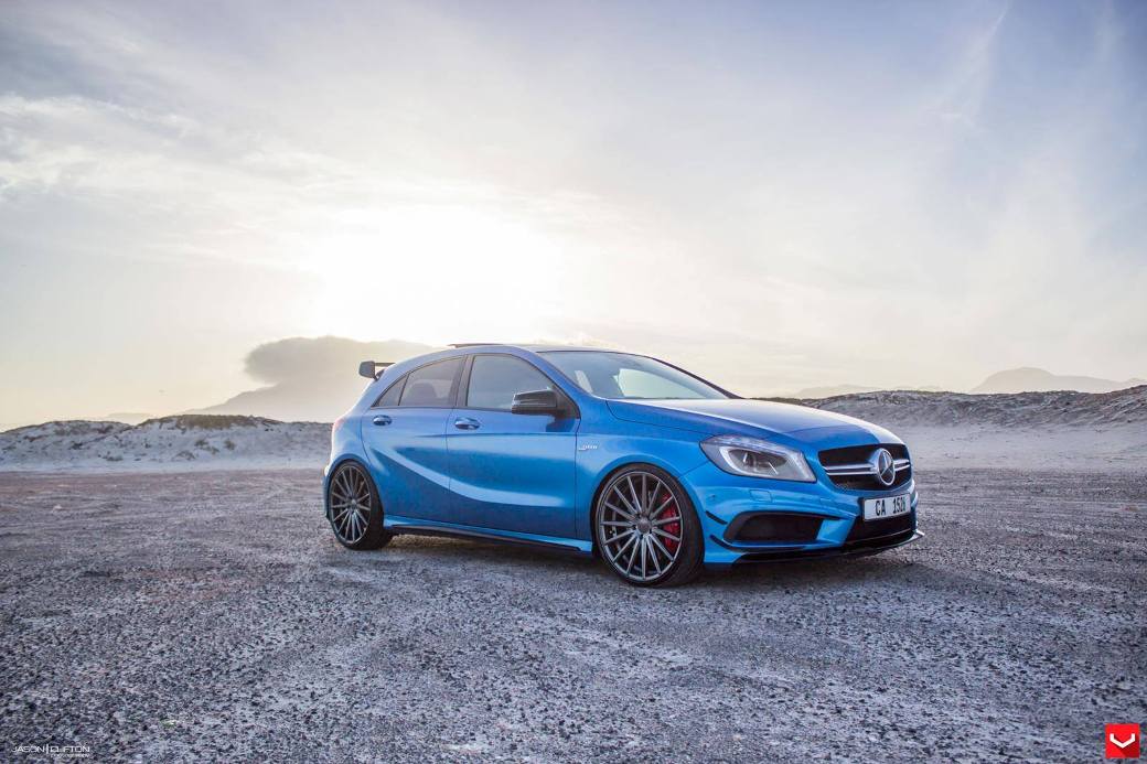 Vossen Wheels On A Mercedes-Benz A45 AMG Spotted
