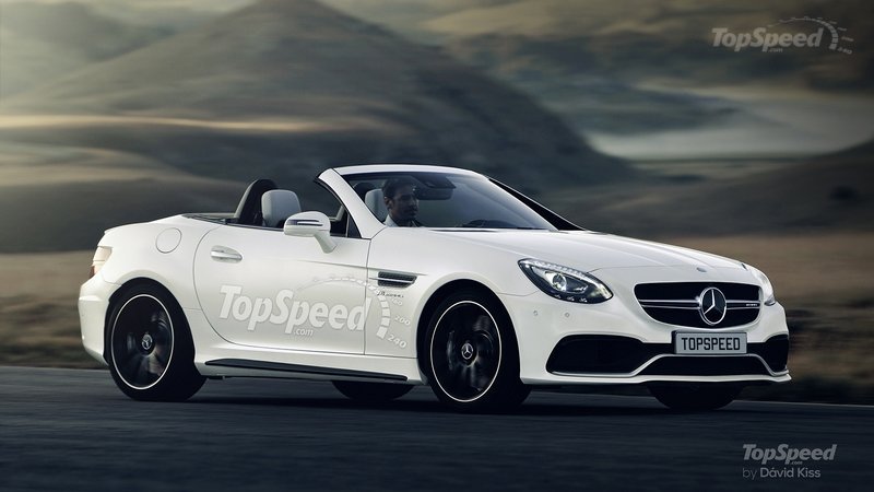2016 Mercedes-AMG SLC55 Rendered