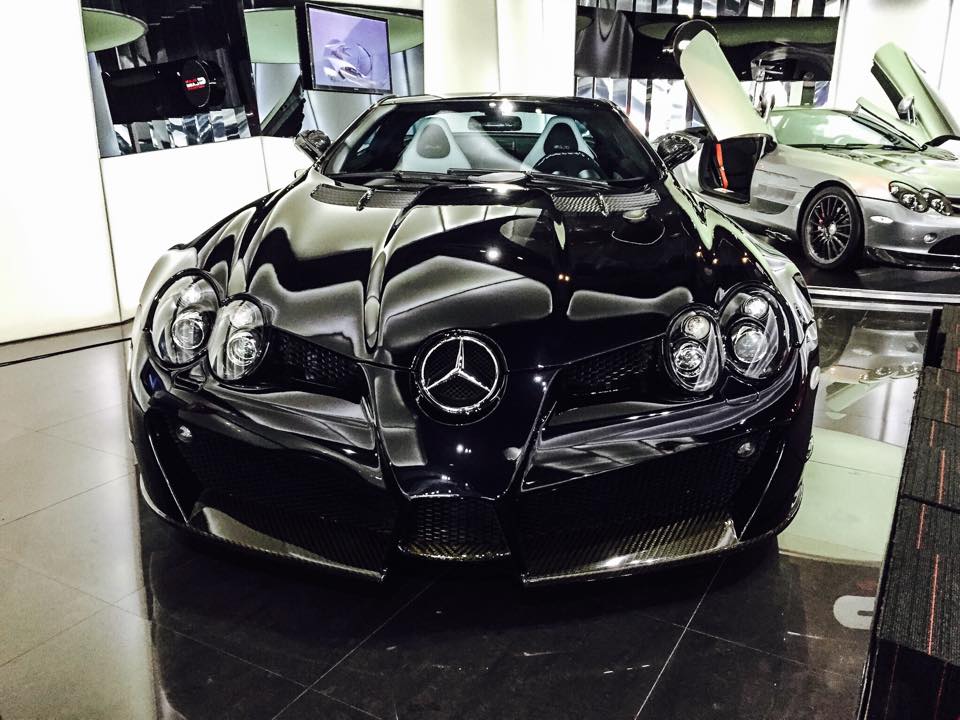 Tuned McLaren Mercedes-Benz SLRs On Display