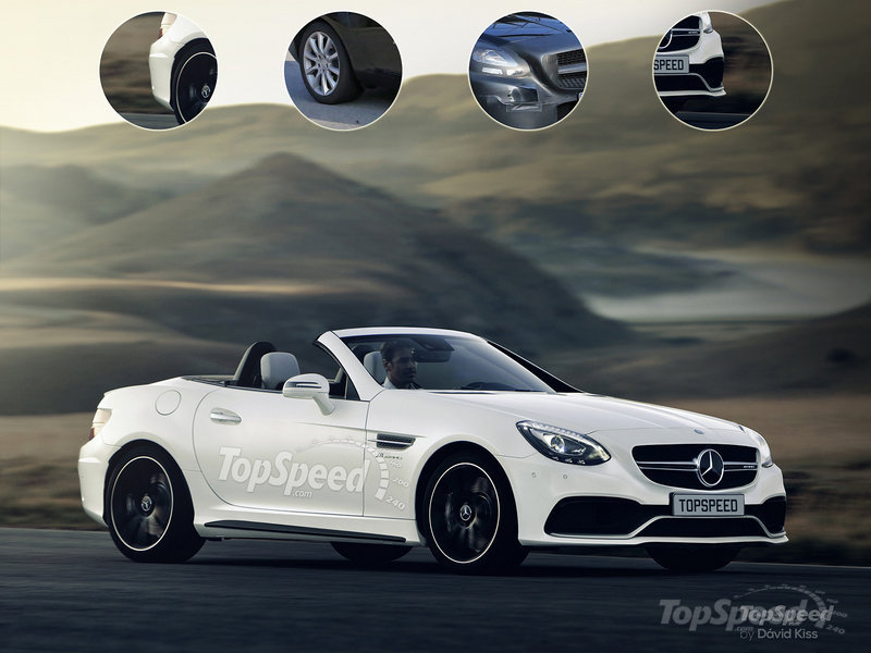 2016 Mercedes-AMG SLC55 Rendered