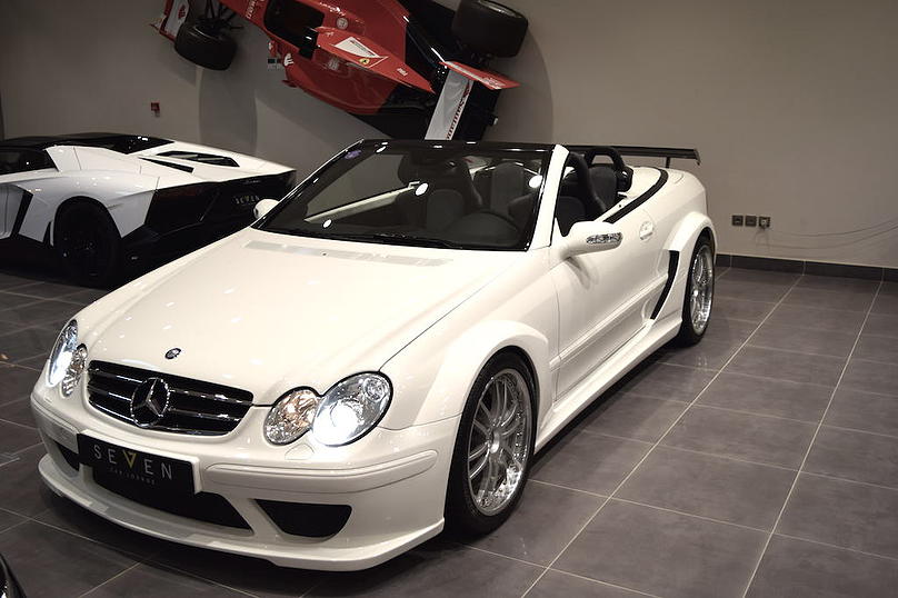Mercedes-Benz CLK DTM AMG Convertible Found In Riyadh Showroom