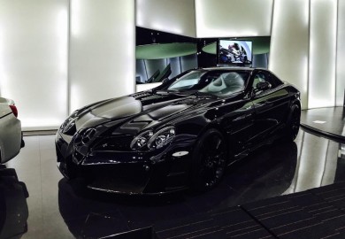 Tuned McLaren Mercedes-Benz SLRs On Display