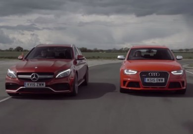 Video Shows Mercedes-Benz C63 AMG Going Up Against The Audi RS4