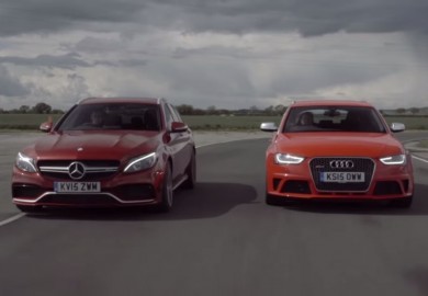 Video Shows Mercedes-Benz C63 AMG Going Up Against The Audi RS4