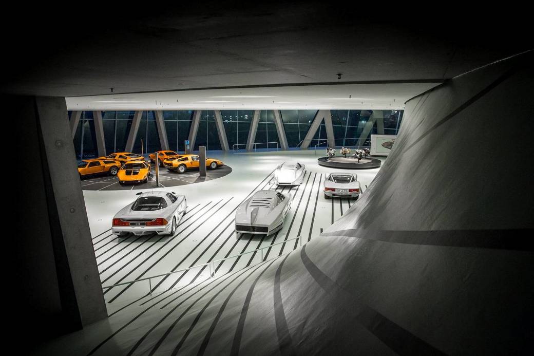 Mercedes-Benz Museum Display Iconic Mercedes-Benz C111