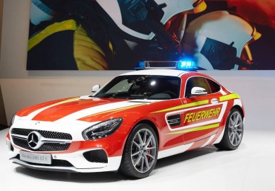 Mercedes-AMG GT S Fire Department Edition Displayed At The Interschutz Show