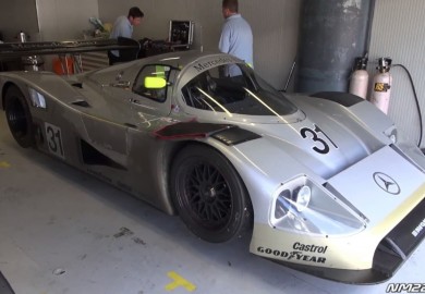 Hear The Roar Of The Sauber-Mercedes C11 V8 Engine