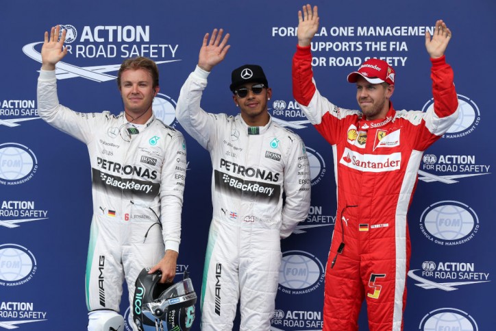 Mercedes F1 Austrian Grand Prix 2015