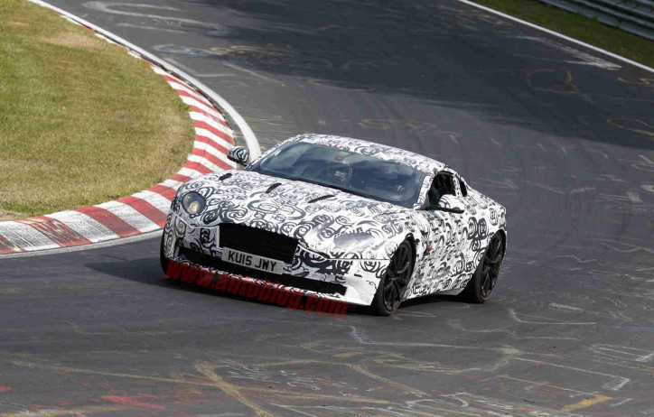 Aston Martin DB11 with Mercedes Components Spied
