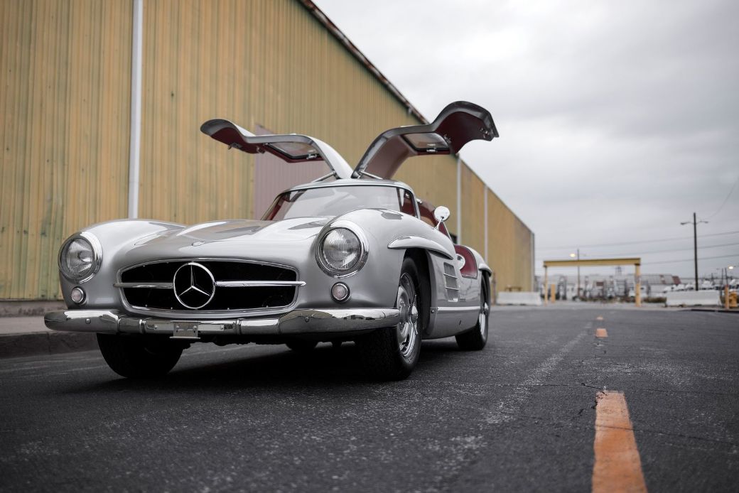 Rare -Benz 300SL Alloy Gullwing Set To be Auctioned