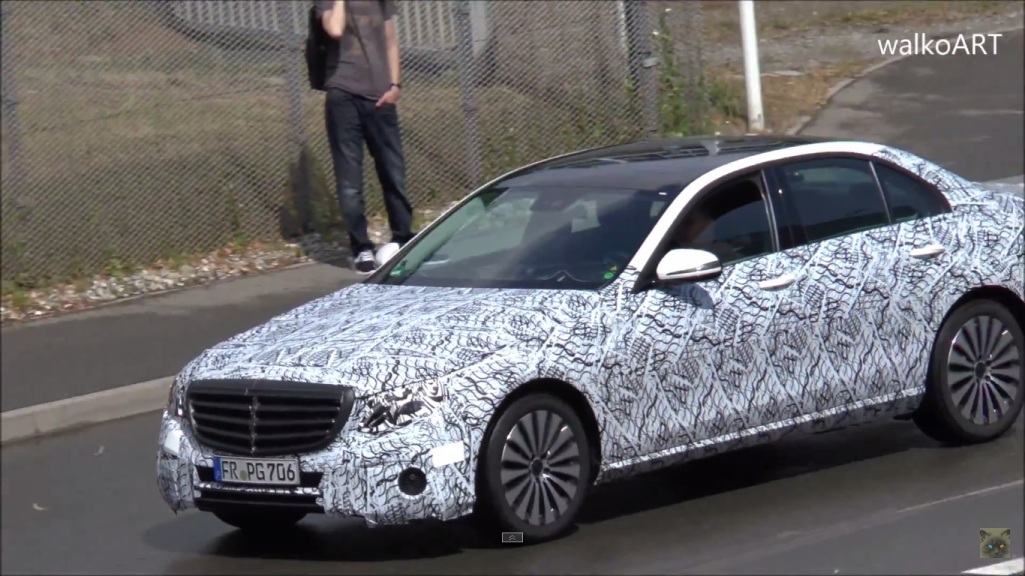 2016 Mercedes-Benz E-Class Prototypes Spotted