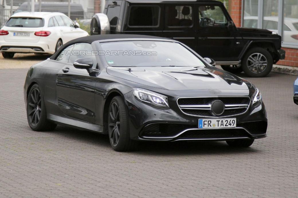 Latest Spy Photos Of Mercedes-AMG S63 Cabriolet Emerge