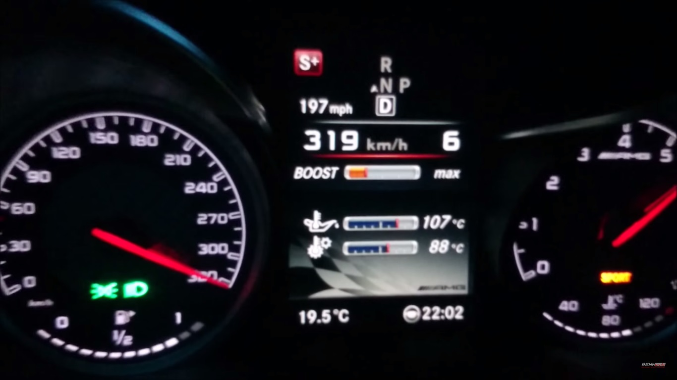 Renntech-Tuned Mercedes-AMG C63 Reaches 320 Km/h