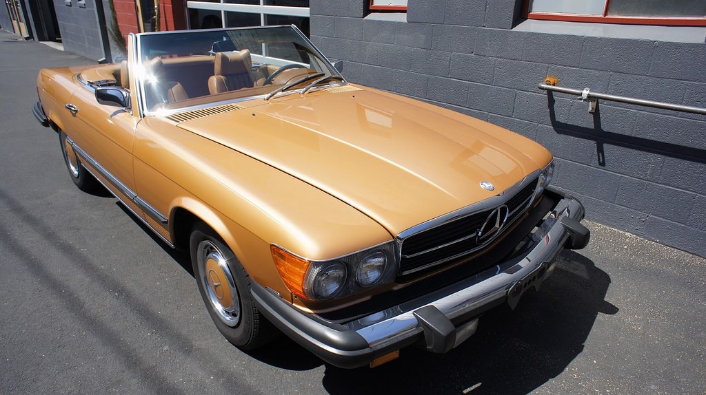 1974 Mercedes-Benz 450 SL Auctioned