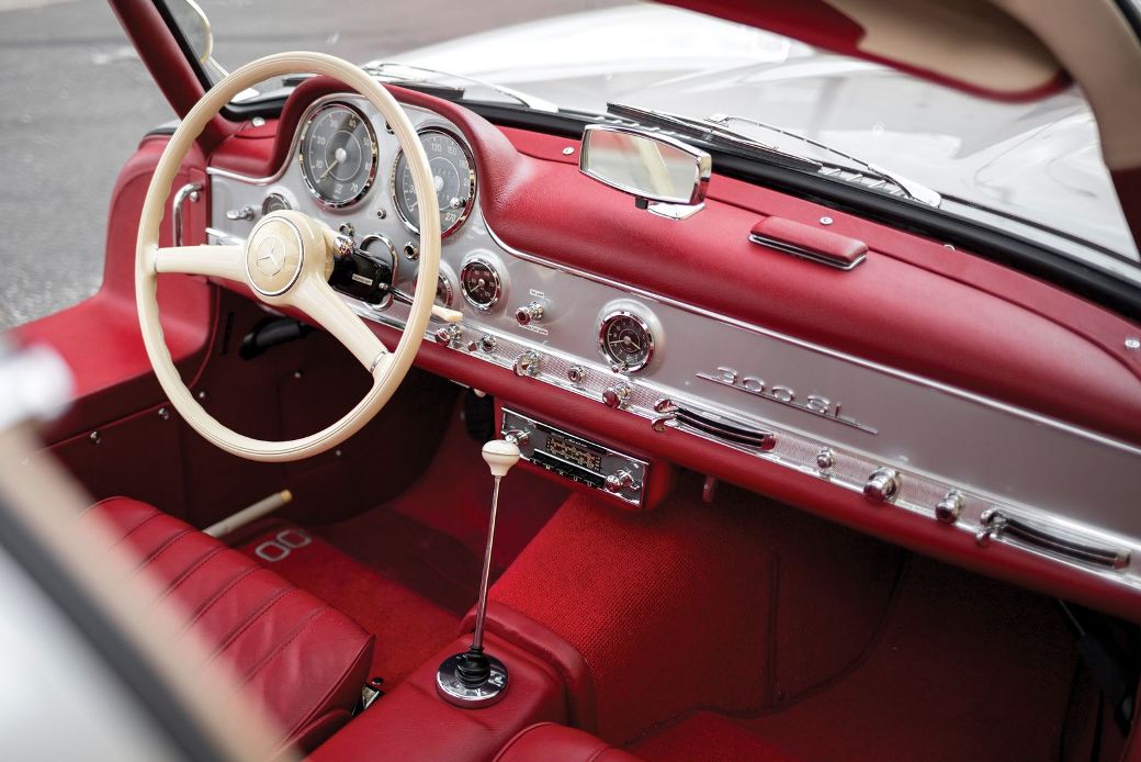 Rare -Benz 300SL Alloy Gullwing Set To be Auctioned