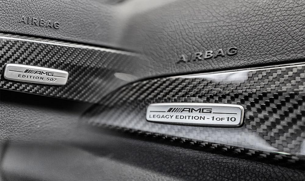 Mercedes Front AMG logo