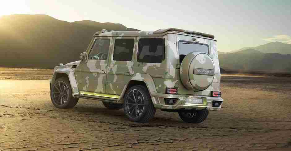 Mansory Makes the Sahara Edition Mercedes G63 AMG