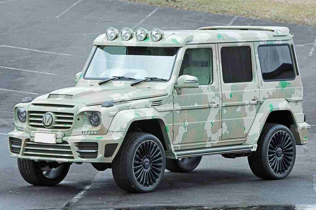 Mansory Makes the Sahara Edition Mercedes G63 AMG