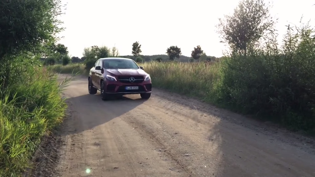 2016 Mercedes-Benz GLE Coupe Cruises Along The Baltic Coast