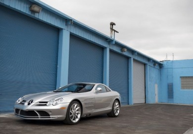 Silver 2005 Mercedes-Benz SLR McLaren Set To Be Auctioned