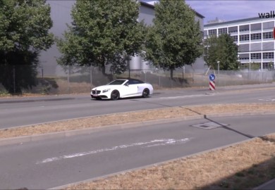 Mercedes-AMG S63 Cabriolet Caught On Video