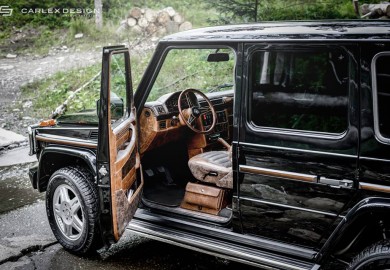 Mercedes-Benz G-Class Interior Given A Retro Look