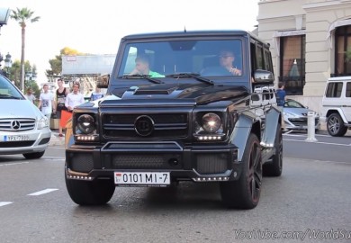 Brabus G63 700 Seen On The Streets Of Monaco