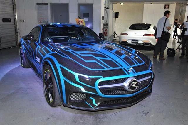 Mercedes-AMG GT Appears In A Japanese Movie As The NEXTridoron