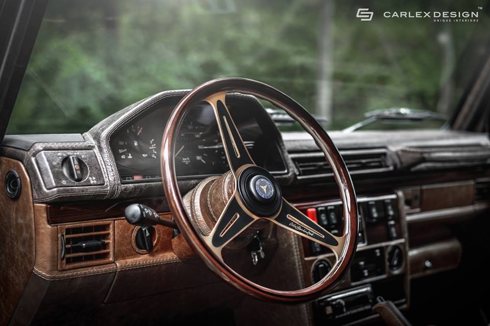 Mercedes-Benz G-Class Interior Given A Retro Look