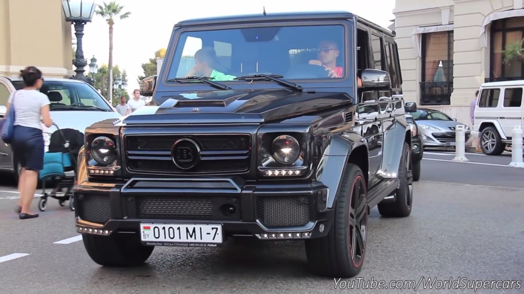 Brabus G63 700 Seen On The Streets Of Monaco