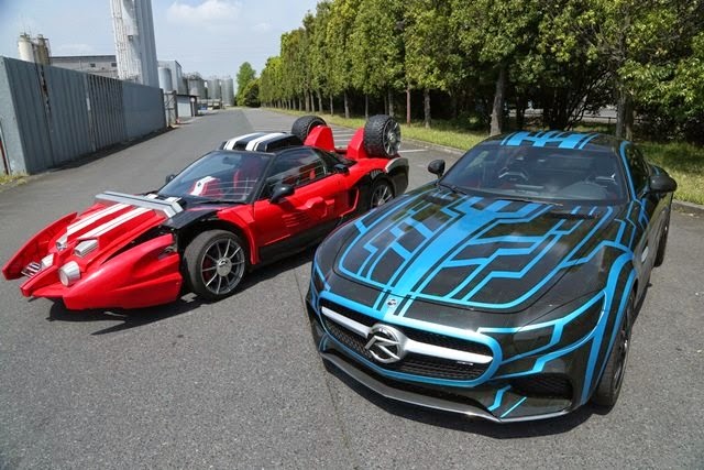 Mercedes-AMG GT Appears In A Japanese Movie As The NEXTridoron 