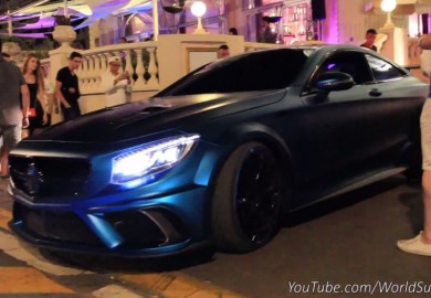 Listen As The Mansory-Tuned Mercedes-Benz S63 AMG Coupe Growls