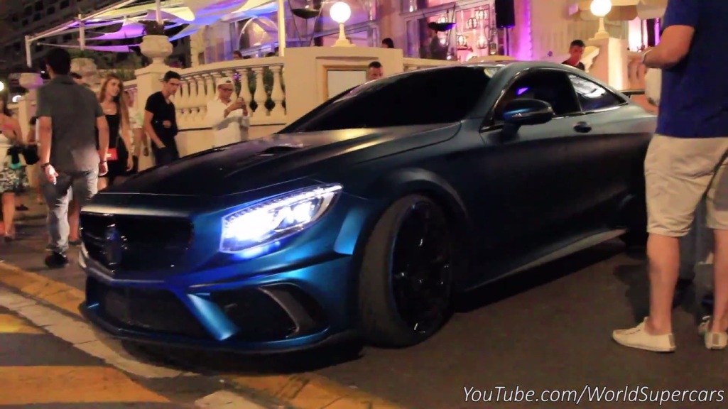 Listen As The Mansory-Tuned Mercedes-Benz S63 AMG Coupe Growls