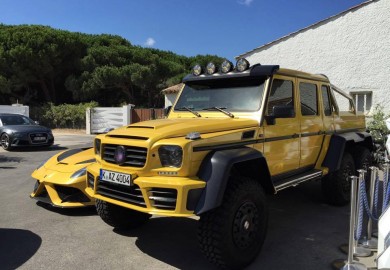 Mansory Impresses With Its Tuned Mercedes-Benz G63 AMG 6x6