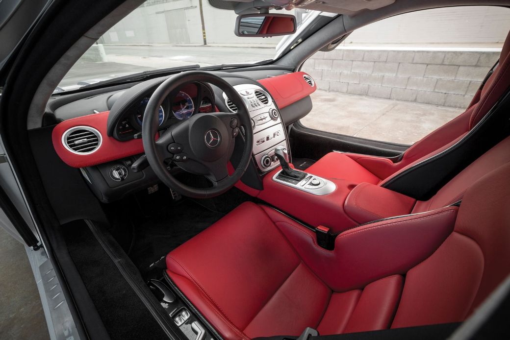 Silver 2005 Mercedes-Benz SLR McLaren Set To Be Auctioned