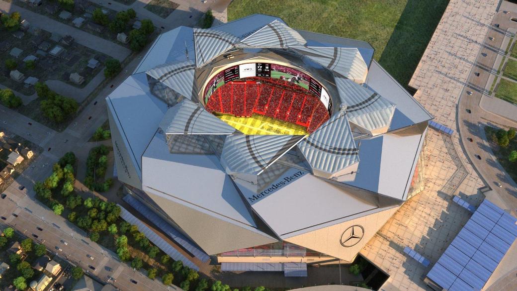 Mercedes-Benz Stadium Enhances US Presence Of German Brand