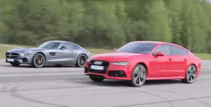 mercedes-amg gt s vs audi rs7